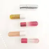 Em estoque Frasco pequeno de bulbo redondo de 4ml, Frasco de sérum de uso único de 5ml, Frasco dispensador de amostra de óleo demaquilante, Frasco de óleo essencial com tampa de rosca