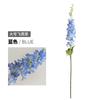 Casa Modelo Decoração de Quarto Tecido de Seda Flor Falsa Casamento Auditório Layout Buquê Branco Grande Delphinium