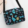 Bolsa de pano de flores Nova bolsa crossbody feminina Pano Oxford Bolsa de mãe de meia-idade e idosa Bolsa Bolsa de ombro multicamadas Bolsa de lona