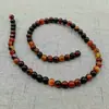 Cuentas Sueltas de Ágata Translúcido de Alta Calidad de 6 mm Material para Pulseras de Abalorios Hechas a Mano DIY Accesorios de Joyería