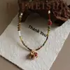 Colar de Elefante com Pedras Olho de Tigre Maillard Moda Retrô Original Corrente para Clavícula Versátil Elegante de Alta Qualidade Luxo Acessível