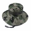 Chapéu de Pescador de Aba Larga para Proteção Solar ao Ar Livre Chapéu de Sol Camuflado Cúpula Aba Larga Pesca Caminhada Chapéu Benny Versátil para Viagem
