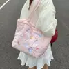 2025 Bolso Nuevo Lindo Casual Versátil Lindo Perro Bolsa de Algodón Gran Capacidad Bolsa Tote Bolso de Hombro para Mujeres