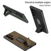 Nueva funda para teléfono móvil Samsung S24U S24Plus soporte plegable S24Ultra funda para teléfono móvil resistente a caídas aplicable transfronterizo