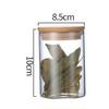 Frasco Sellado de Vidrio de Borosilicato Alto para Almacenar Snacks, Bote de Té a Prueba de Humedad, Botella para Almacenamiento de Granos, Sellado y a Prueba de Humedad