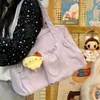 El nuevo modelo de este bolso de un solo hombro es un bolso de mano de gran capacidad para estudiantes universitarios, simple, elegante y casual, una bolsa tote para laptop para mujeres
