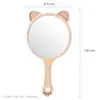 [Tasa de Aprobación del 94%] Espejo de Maquillaje para Salón de Belleza Estudiante Cartoon Femenina Pestañas Portátil Espejo para el Hogar Logo Regalo