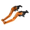 Adecuado para los modelos Yamaha XT600 E y XT660 E; manetas de freno y embrague estilo corto, manija de freno de mano y manillar