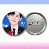 Broche de emblema de folha de flandres Zhang Hao, alfinete de milho, concerto yum deve ajudar na produção de materiais ao redor