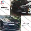 Adequado para Chevrolet Camaro 2018-2022 lábio frontal modificado lábio frontal anti-colisão de três estágios spoiler frontal envolvente