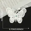 Parche Bordado de Lazo de Encaje de Dibujos Animados Lindos Accesorios para Diario DIY Broche Pasador Adornos para Joyería Parche de Tela
