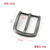 Fivela de Alfinete Nova de Liga Metálica Pronta de Fábrica Fivela de Cinto de Liga Metálica para Homens e Mulheres Estilo Coreano Fivela de Alfinete de Fivela Japonesa Fivela de Cinto Casual