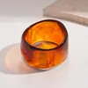 Pulseira Geométrica Redonda Facetada Europeia e Americana Transfronteiriça em Acrílico Borrado, Pulseira Simples Personalizada de Nicho de Alto Padrão