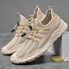 77702 Casual Hollow respirável esportes ao ar livre malha sapatos casuais antiderrapantes 38-46 sapatos