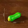Paisaje en miniatura, rábano, maíz y verduras de juguete alimenticios creativos y realistas, decoraciones DIY, accesorios de caja sorpresa, pequeños adornos