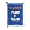 Produto Mais Vendido da Amazon: Bandeira do 250º Aniversário Americano, Faixa do Dia da Independência, Ventilador de Jardim Patriótico em Forma de Bandeira Comemorativa