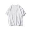 Camiseta de algodón de doble hilo transfronteriza, holgada, de manga corta, para hombre y mujer, camiseta de hombre 260 g
