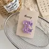 Accesorios para el Cabello de Encaje a Cuadros Florales Hechos a Mano Estilo Coreano Pinza para el Cabello Floral de Puntos Polares Pinza BB para el Cabello de Niña Dulce Fragmento Lateral para el Flequillo del Cabello