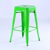 Mesa de Comedor Taburete de Metal Hierro con Tapa de Madera Venta al por Mayor Taburete Alto con Respaldo Barra Ocio Restaurante Estilo Industrial Silla de Hierro