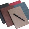 Piel de Oveja A5 Negocios Pu Simple A6 Cuaderno con Logo Impreso Papelería Cuaderno Portátil Negocios Oficina Cuaderno