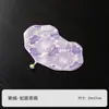 Tejido morado tapete de té posavasos tela seca burbuja mesa camino de mesa mantel de té alto valor de color accesorios para juego de té ceremonia del té tela bordada