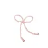 Verano Hielo Transparente Tejido Cristal Lazo DIY Tejido a Mano Pasador de Perlas Accesorios para el Cabello Pendientes Material Venta al por Mayor