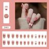 Drill wear armor gelo cor transparente flash Diamond 24 unhas postiças boxed terminado por atacado comprimidos de manicure de alta qualidade