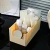 [Fabricante Original] Caja Transparente de Almacenamiento para Cosméticos de Mascotas Organizador de Caja con Compartimentos para Maquillaje de Escritorio y Mascarillas de Cuidado de la Piel