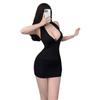 Lencería Sexy Damas Sexy Deseo Puro Uniforme Tentación Ancla Atuendo Club Nocturno Falda Ajustada a la Cadera Atuendo de Secretaria Ol Tentación