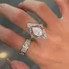 Lágrimas de Luz Estelar! Anel de Prata em Formato de Gota de Diamante para Mulheres, Design de Nicho com Sensação de Luxo, Anel para Festa à Noite, Anel para Dedo Indicador
