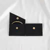 Nueva Bolsa de Terciopelo de Súper Fibra para Joyería Bolsa para Joyería Cuadrada con Broche Bolsa para Guardar Collares Anillos Bolsa de Terciopelo Se Puede Imprimir con Logo