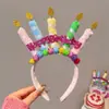Accesorios para el Cabello Dulces y Lindos para Niños Fiesta de Cumpleaños Pastel Cereza Diadema Sombrero Salida Fiesta Foto Pasador Al por Mayor