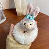 Horquilla de peluche Star Dailu para mujer, otoño 2021, nueva horquilla de celebridad cibernética, tamaño grande, para la parte trasera, con bonito clip de tiburón Mao
