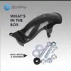 Adecuado para Yamaha Nmax155V1-V3 Extensión Universal de Guardabarros Trasero Accesorios para Guardabarros Trasero