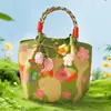 Caixa de Presente de Casamento Estilo Bolsa para Madrinhas, Caixa Vazia, Bolsa Tote Prática, Lembrancinha de Casamento, Toque de Luxo Nichado