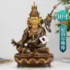 Estatuas de Buda Nacido de Loto Nepal Cobre Dorado Plata Tantrico Muebles para el Hogar Estatuas de Loto Adornos