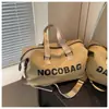 Bld Bolsa de Viagem Transfronteiriça de Grande Capacidade Leve Bolsa Esportiva para Fitness Bagagem para Viagem de Curta Distância Ombro Único Transversal Respirável