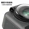 Tampa de Lente Protetora de Vidro DJI Osmo 360 II, Encaixe Rápido, Alta Transparência, Resistente a Arranhões, Par de Lentes para Câmera Panorâmica