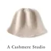 Sombrero de Pescador de Cachemira para Mujer, Sombrero Protector de Orejas, Cálido Sombrero de Lana Tejida Versátil para Otoño e Invierno, Sombrero de Pescador para Adelgazar la Cara, Sombrero para el Frío