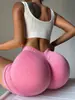 Pantalones de running de verano para exteriores transpirables de secado rápido, leggings exteriores transpirables, shorts de yoga con cintura en V que realzan los glúteos para mujer