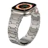 Para pulseira iwatch pulseira AppleWatch ultra corrente aço inoxidável se pulseira Apple watch 8ª geração