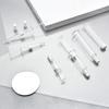 Empaque de madera para arroz en stock PS/AS precargado con aguja de agua Luer lock tubo aguja booster sub-empaque materiales de empaque cosmético