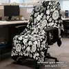 Rkol Manta de Colorir Decoração de Casa DIY Manta Item Quente Transfronteiriço