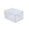 Caja de Zapatos de Plástico Transparente Aj Magnética de Caña Alta, Organizador de Almacenamiento Moderno a Prueba de Polvo y Antioxidation para Tenis, Gabinete de Zapatos al por Mayor