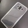 Adequado para Samsung J7DUO Capa Protetora para Celular à Prova d'Água com Padrão de Alta Transparência Case de Material TPU Totalmente Transparente SX-j7DUO