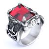 Diseña Anillos Personalizados para Mujeres y Hombres, Anillos de Moda para Hombre como Regalo, Gemas Chapadas en Oro, Joyería Neutra en Existencia