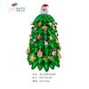 Balão de filme de alumínio de Natal Papai Noel Árvore de Natal Açúcar Presente Lâmpada Decoração Atmosfera Layout Balão de folha de alumínio