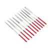 Lixa de Diamante Prata Areia Metal Moagem Corte Polimento Lima Plana Conjunto de Ferramentas Corte