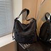 Bolsa Mochila Casual Ligera para Estudiantes Universitarios Pedido Extranjero para Mujeres Verano 2025 Nueva Moda Bolso Tote de Gran Capacidad