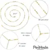 Cadena para el cuerpo de bikini de playa minimalista transfronteriza europea y americana, cadena de satélite de cuentas metálicas de moda, cadena para la cintura sexy